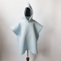 HKM-365267 Quick-Drying Cotton Hooded Bathrobe for Kids in Multiple Colors