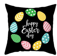 HKM-365395 Nordic Cartoon Anime Linen Throw Pillowcase for Living Room Sofa Bed