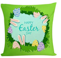 HKM-365395 Nordic Cartoon Anime Linen Throw Pillowcase for Living Room Sofa Bed