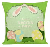 HKM-365395 Nordic Cartoon Anime Linen Throw Pillowcase for Living Room Sofa Bed