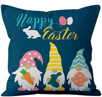 HKM-365395 Nordic Cartoon Anime Linen Throw Pillowcase for Living Room Sofa Bed