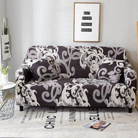 HKM-365651 Universal Elastic Sofa Cover in Various Patterns and Sizes - Modern Design, Non-slip Protection