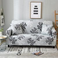 HKM-365651 Universal Elastic Sofa Cover in Various Patterns and Sizes - Modern Design, Non-slip Protection