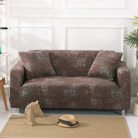 HKM-365651 Universal Elastic Sofa Cover in Various Patterns and Sizes - Modern Design, Non-slip Protection