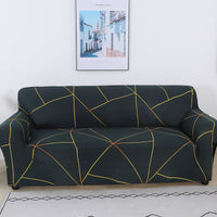 HKM-365651 Universal Elastic Sofa Cover in Various Patterns and Sizes - Modern Design, Non-slip Protection