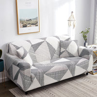 HKM-365651 Universal Elastic Sofa Cover in Various Patterns and Sizes - Modern Design, Non-slip Protection