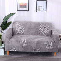 HKM-365651 Universal Elastic Sofa Cover in Various Patterns and Sizes - Modern Design, Non-slip Protection