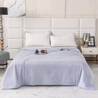 HKM-365843 Cool Silk Ice Cream Summer Quilt - Airable Cover in Multiple Sizes, Nordic Style