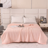 HKM-365843 Cool Silk Ice Cream Summer Quilt - Airable Cover in Multiple Sizes, Nordic Style