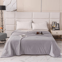 HKM-365843 Cool Silk Ice Cream Summer Quilt - Airable Cover in Multiple Sizes, Nordic Style