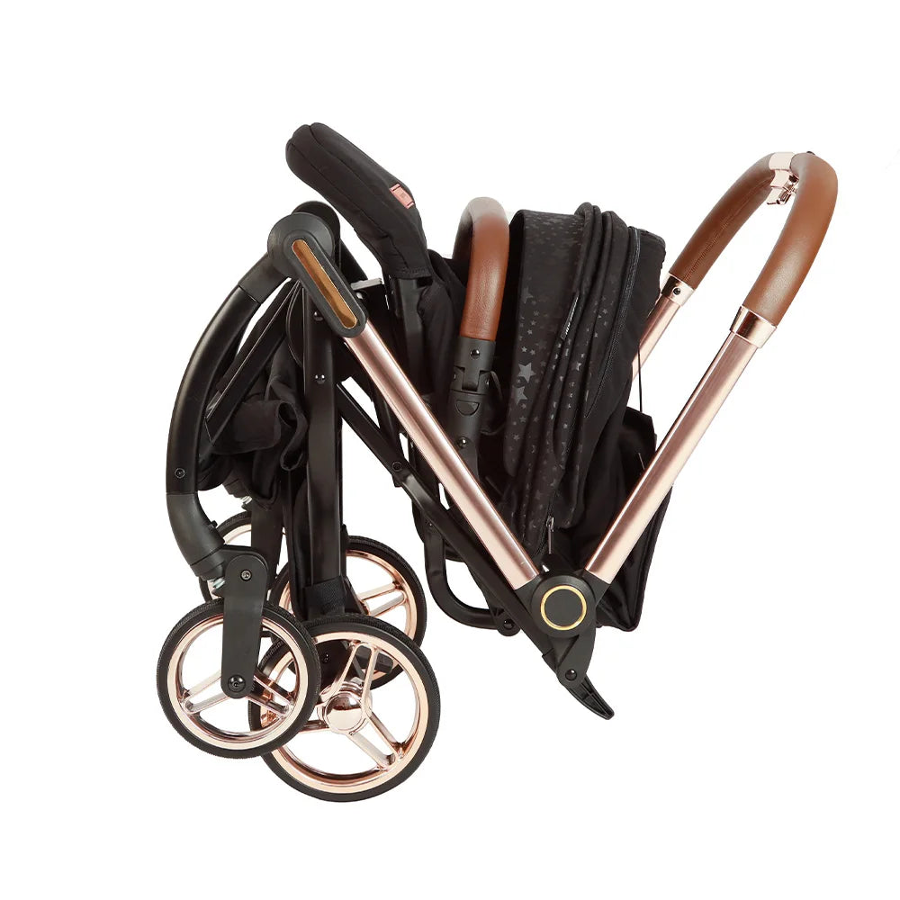 KTX-366035 4-in-1 Lightweight Foldable Baby Stroller with Swivel Seat for Newborns to 3 Months