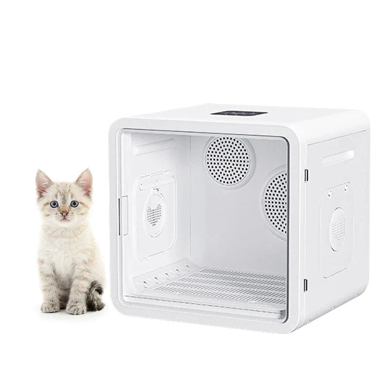 KTX-366099 Automatic Pet Dryer Box with Intelligent Temperature Control for Cats and Dogs - Quiet and Efficient Design