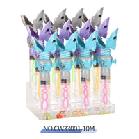 HKM-366099 Crocodile Shape Mini Telescopic Bubble Wand with Bubble Water for Kids