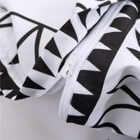 HKM-366163 Brushed Bedding Set - 1 Duvet Cover and 2 Pillowcases in Twin, Queen, King Sizes