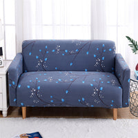 HKM-366227 Polyester Elastic Sofa Cover with Pillowcases for Single to Four-Seater Styles