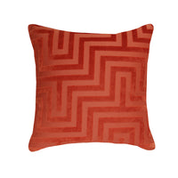 HKM-366291 Velvet Pillowcase for Bedside and Living Room - Fashion Simple Print in Milk White, Matcha Green, Orange, Camel, Burgundy, Black (45x45CM/50x50CM)