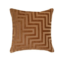 HKM-366291 Velvet Pillowcase for Bedside and Living Room - Fashion Simple Print in Milk White, Matcha Green, Orange, Camel, Burgundy, Black (45x45CM/50x50CM)