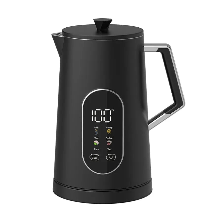 KTX-366611 1.7L Stainless Steel Electric Kettle with Smart Temperature Control for Home and Office