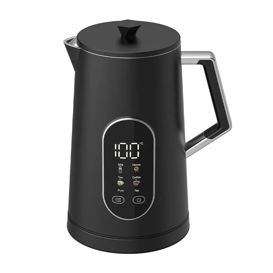 KTX-366611 1.7L Stainless Steel Electric Kettle with Smart Temperature Control for Home and Office