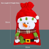 HKM-366803 Christmas Stockings Set in Large, Medium, and Small Sizes for Festive Decor