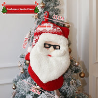 HKM-366803 Christmas Stockings Set in Large, Medium, and Small Sizes for Festive Decor