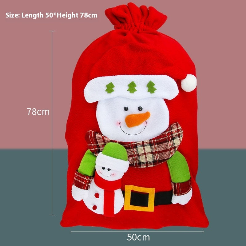 HKM-366803 Christmas Stockings Set in Large, Medium, and Small Sizes for Festive Decor