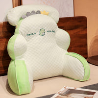HKM-366803 Cute Animal Lumbar Support Pillows with Soft Upholstery - Unicorn, Whale, Dinosaur, and More