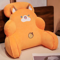 HKM-366803 Cute Animal Lumbar Support Pillows with Soft Upholstery - Unicorn, Whale, Dinosaur, and More