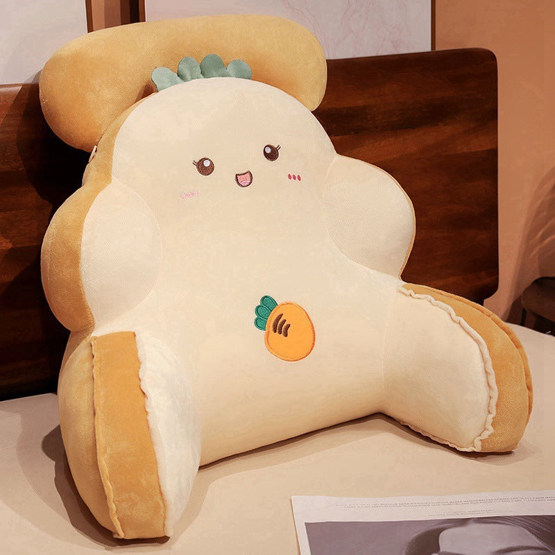 HKM-366803 Cute Animal Lumbar Support Pillows with Soft Upholstery - Unicorn, Whale, Dinosaur, and More