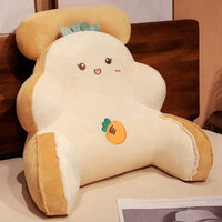 HKM-366803 Cute Animal Lumbar Support Pillows with Soft Upholstery - Unicorn, Whale, Dinosaur, and More