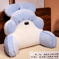 HKM-366803 Cute Animal Lumbar Support Pillows with Soft Upholstery - Unicorn, Whale, Dinosaur, and More