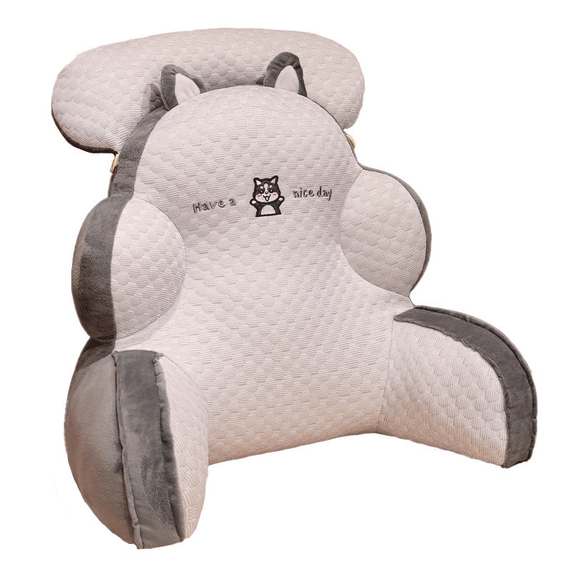 HKM-366803 Cute Animal Lumbar Support Pillows with Soft Upholstery - Unicorn, Whale, Dinosaur, and More