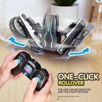 HKM-366995 2.4G Remote Control Double-Sided Stunt Car with 360° Rotation and Follow Me Feature