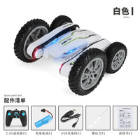 HKM-366995 2.4G Remote Control Double-Sided Stunt Car with 360° Rotation and Follow Me Feature