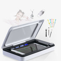HKM-367059 Multifunctional Wireless Phone Charger with UV Sterilization for Home Use