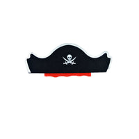 HKM-367123 Caribbean Pirate Hat and Eye Mask Set for Halloween Costumes