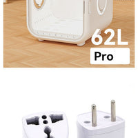 HKM-367187 Automatic Pet Drying Box with Spiral Heating Wire, 50L and 62L Capacity Options