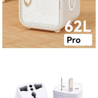 HKM-367187 Automatic Pet Drying Box with Spiral Heating Wire, 50L and 62L Capacity Options