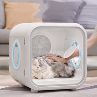 HKM-367187 Automatic Pet Drying Box with Spiral Heating Wire, 50L and 62L Capacity Options