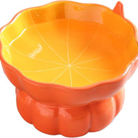 HKM-367187 Elevated Pink Ceramic Cat Food Bowl with Anti-Vomiting Design for Spinal Support