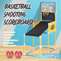 HKM-367251 Indoor Basketball Shooting Stand with Electronic Scoreboard for Kids Ages 3+