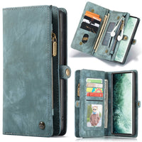 HKM-367251 Samsung Flip Leather Phone Case - Waterproof, Drop Resistant, Simple Solid Color Design