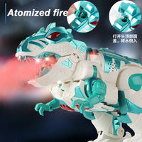 HKM-367571 RC Interactive Deformation Robot Dinosaur with Remote Control, Educational Light & Sound Features for Ages 8+