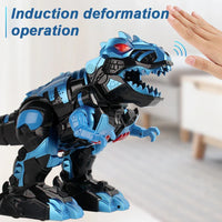 HKM-367571 RC Interactive Deformation Robot Dinosaur with Remote Control, Educational Light & Sound Features for Ages 8+