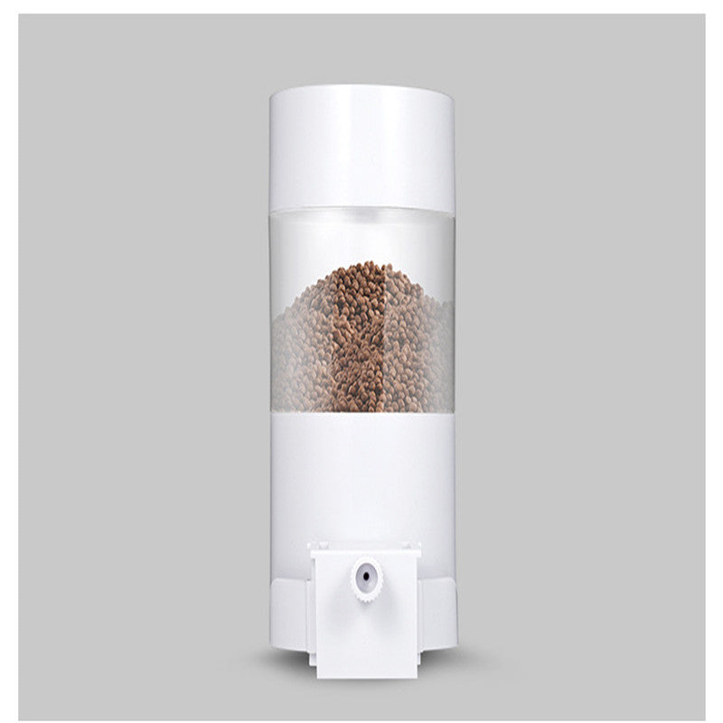 HKM-367827 Automatic Fish Feeder for Aquarium Tanks - 1.5m USB, 2-Month Battery Life, Durable ABS Material