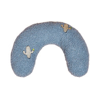HKM-367955 Cat Pillow U-Shaped Plush Sleep Aid with Catnip for Cervical Support and Comfort