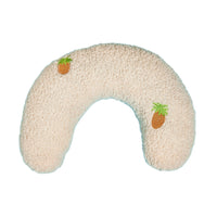 HKM-367955 Cat Pillow U-Shaped Plush Sleep Aid with Catnip for Cervical Support and Comfort