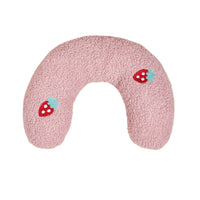 HKM-367955 Cat Pillow U-Shaped Plush Sleep Aid with Catnip for Cervical Support and Comfort