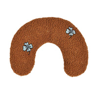 HKM-367955 Cat Pillow U-Shaped Plush Sleep Aid with Catnip for Cervical Support and Comfort