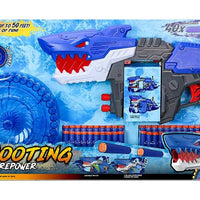 HKM-367955 Dinosaur-Themed Soft Bullet Foam Blasters Set with 120 Foam Bullets for Ages 2 and Up